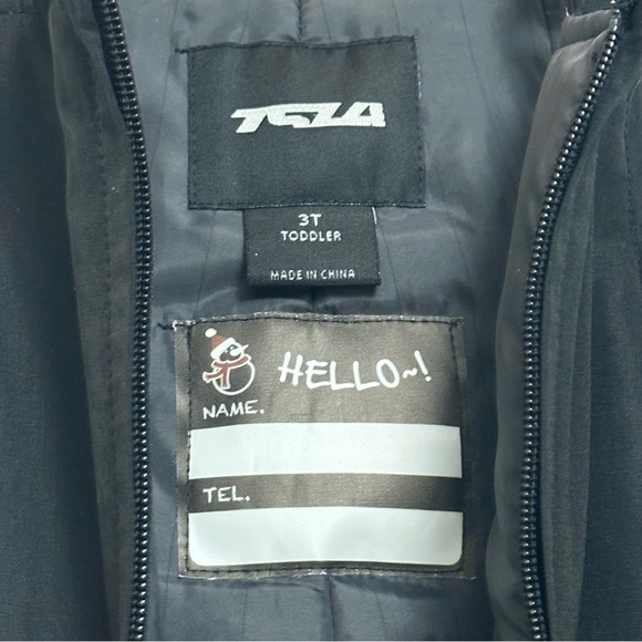 Toddler 3T Black Snow Bibs - EUC - Picture 2 of 8